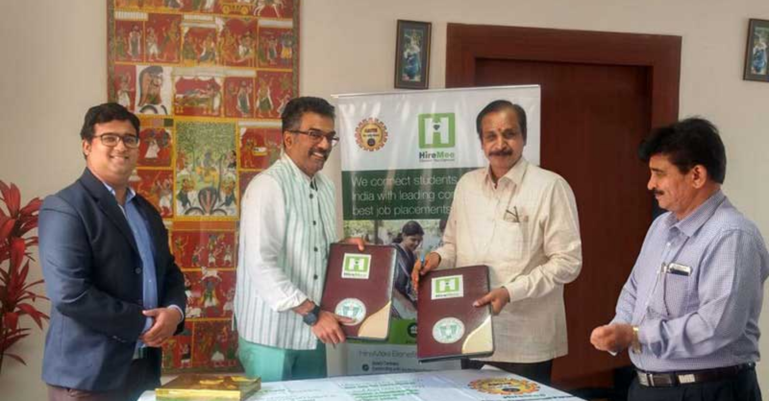 CCETS and CTETS, Telangana signed MoU with HireMee