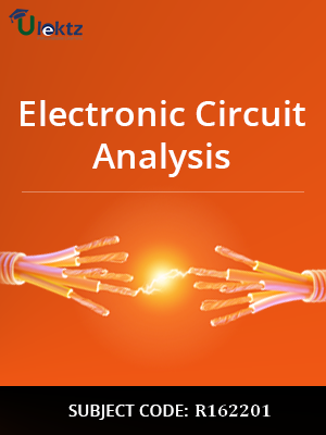 electronic circuit analysis syllabus r162201 ulektz learning