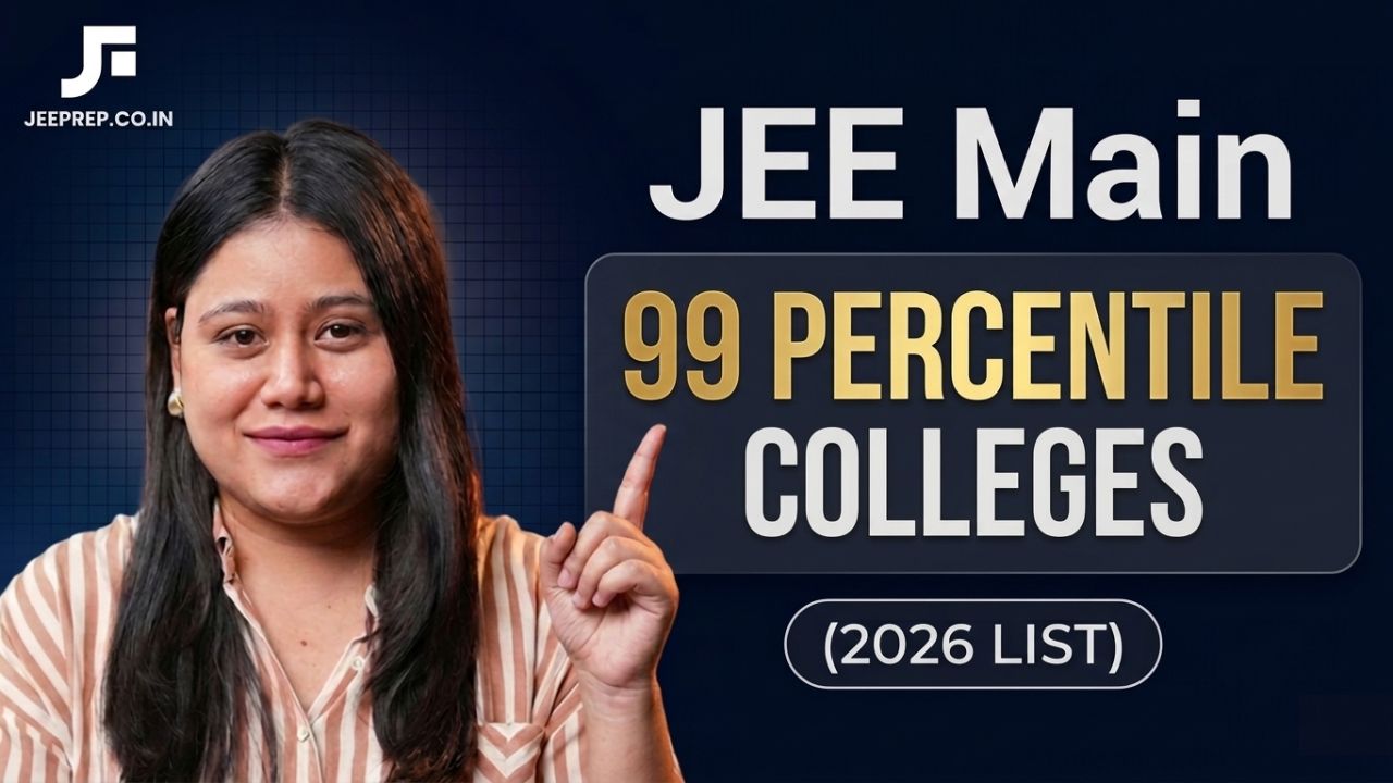 jee main 99 percentile colleges