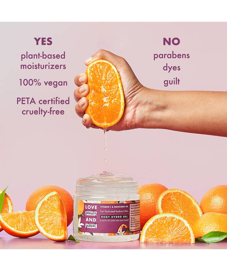 Vitamin C & Mandarin Hydro Body Gel 320ml maccaron