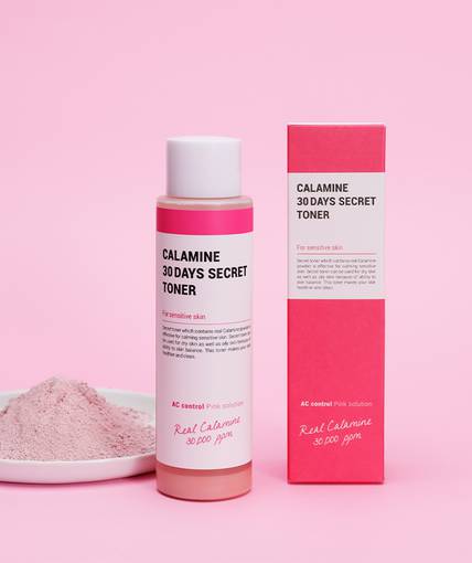 Calamine 30 Days Secret Toner 160ml - maccaron