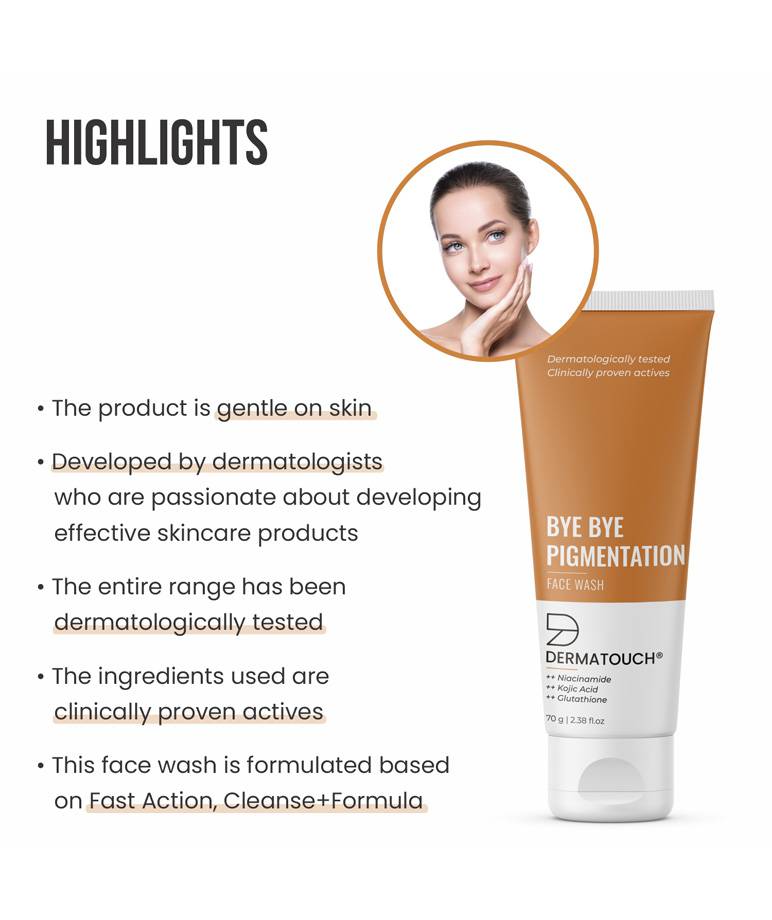 Bye Bye Pigmentation Face WashAnti Pigmentation Face Wash for Women