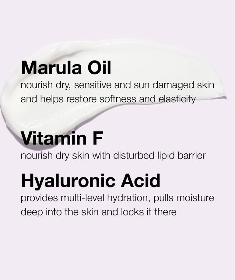 5 Marula Oil Face Moisturizer with Hyaluronic Acid & Vitamin F & E for