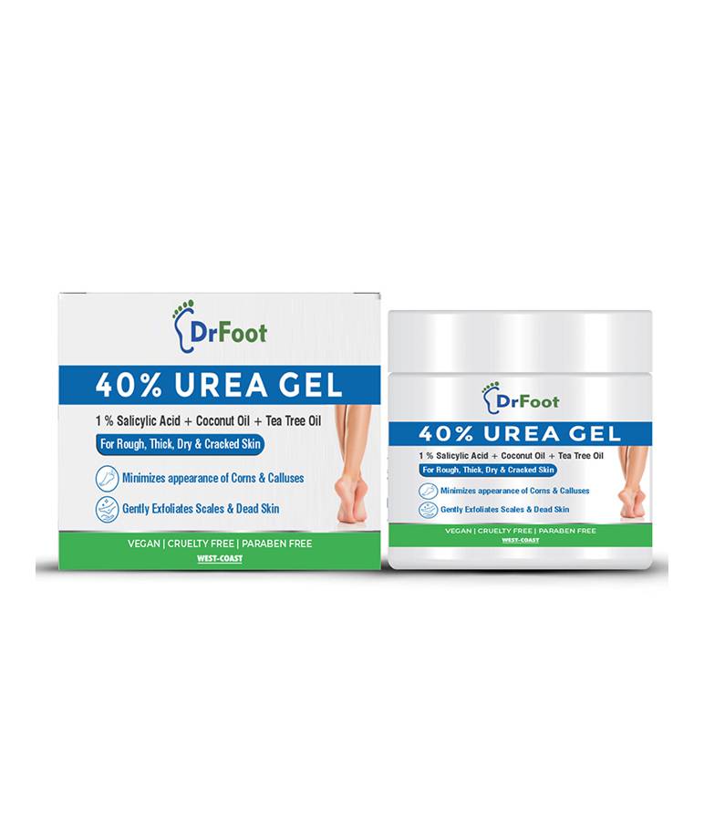 Dr Foot 40 Urea Gel with 1 Salicylic Acid Foot Cream100 gm