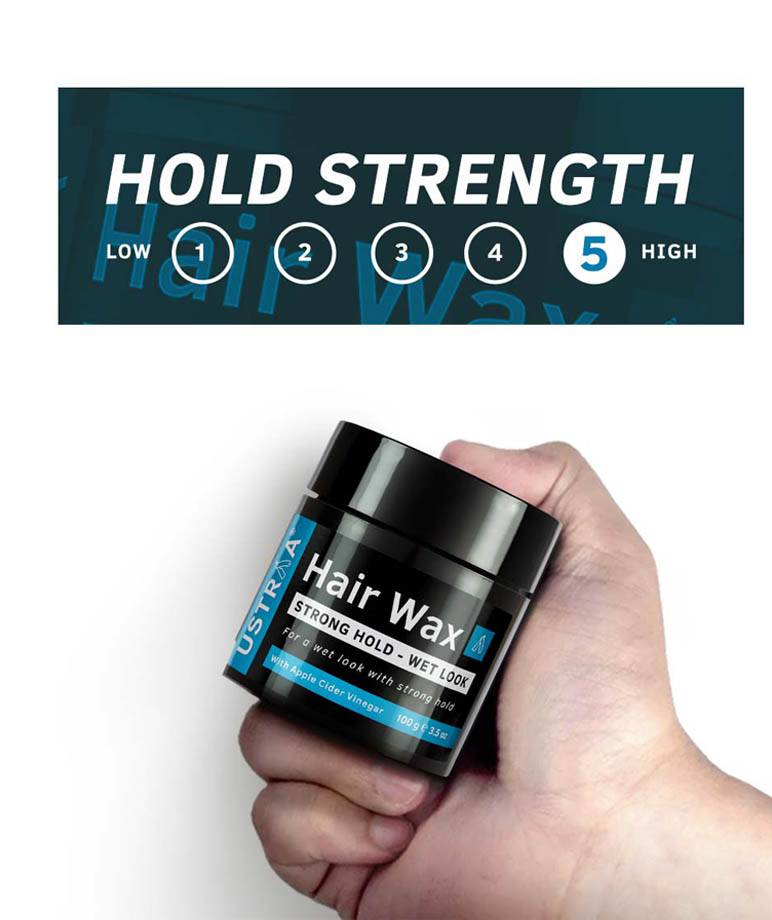 Ustraa Strong Hold Hair Wax Wet Look 100g Buy Online Maccaron