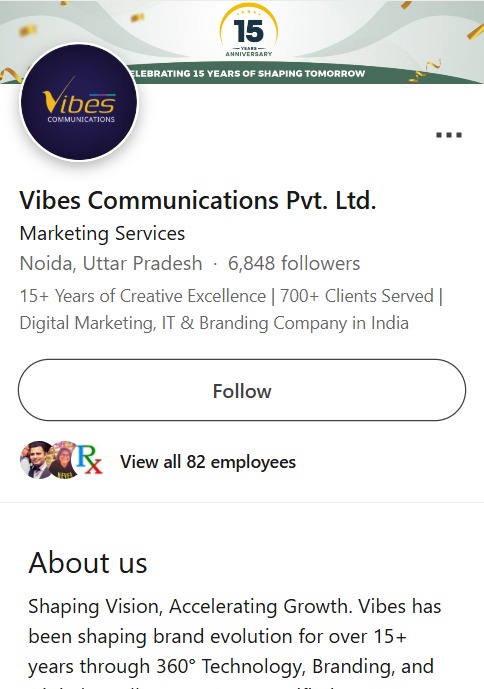 Visit our LinkedIn page