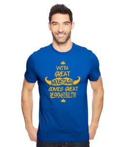 With Great Moustache Tshirts