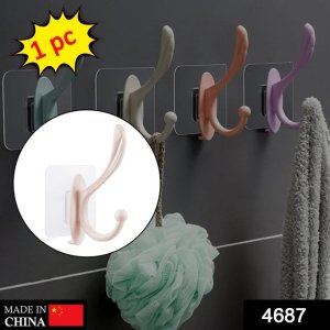 SelfAdhesive Plastic Wall Hook Solution