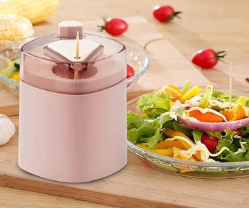 Automatic Toothpick Dispenser with PopUp Storage Box