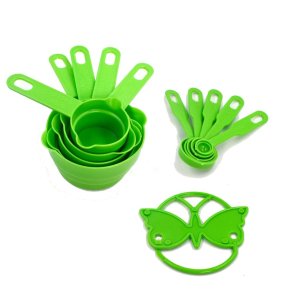 A Handy 11 Piece Measuring Cup Set for Easy Cooking and Baking