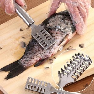 Stainless Steel Fish Scale Remover: Easy Efficient Kitchen Tool
