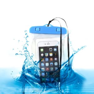 WATERPROOF TRANSPARENT PLASTIC BAG/POUCH COVER FOR ALL MOBILE PHONES