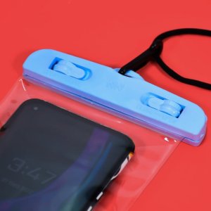WATERPROOF TRANSPARENT PLASTIC BAG/POUCH COVER FOR ALL MOBILE PHONES