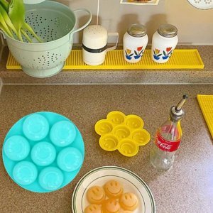 Flexible Silicone Chocolate Mold Tray  Create Fun SmileyShaped Chocolates for Your Cakes and Baking