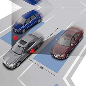 SET OF 2 ADJUSTABLE CONVEX REAR VIEW MIRRORS FOR WIDE ANGLE BLIND SPOT COVERAGE