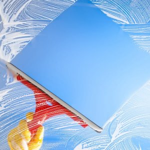 UNIVERSAL CAR MIRROR WIPER FOR  ALL VEHICLE TYPES 1 PIECE