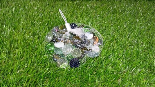 Glass Gem Marbels for Vase Fillers and Pebble for Aquarium Fish Tank