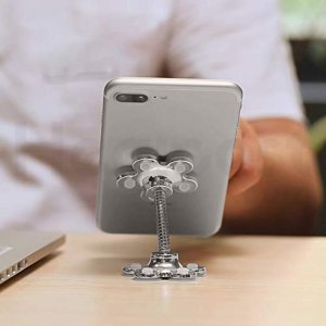 360° Rotatable Stand with Multi Functional Double Sided Suction Cup Mobile Phone Holder
