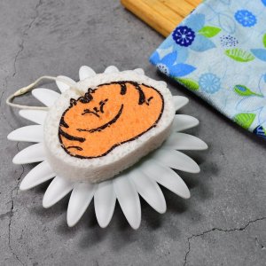 8'' 11'' MULTIPURPOSE CLEANING AND ABSORBING TOOL  CREATIVE CARTOON DESIGN COMPRESSED WOOD PULP SPONGE