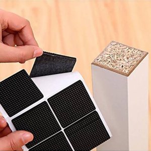 Pack of 12 SelfAdhesive AntiSlip Pads for Safeguarding Tiles and Glossy Hardwood Floors