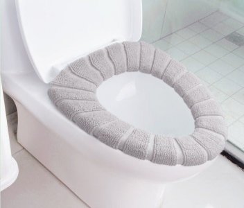 SOFT TOILET SEAT MAT COVER