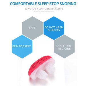 ANTI SNORING AND AIR PURIFIER NOSE CLIP FOR PREVENT SNORING AND COMFORTABLE SLEEP