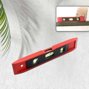 PLASTIC TORPEDO CARPENTER'S SPIRIT LEVEL WITH 3 BUBBLE MINI MEASUREMENT TOOLS