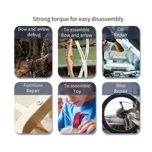 HEX KEY TOOL FOR ARCHERY POCKETSIZED LIGHTWEIGHT HEX KEY TOOL FOR INTERNAL HEX BOLTS SUITABLE FOR SOFT MATERIALS MALL SIZE