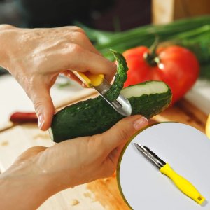 Stainless Steel Peeler: Your Kitchen Essential 1pc