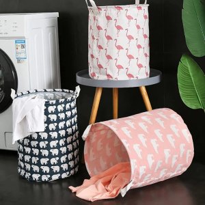Foldable Laundry Storage Bag with Handles for Clothes Toys and Dirty Laundry pack of 1