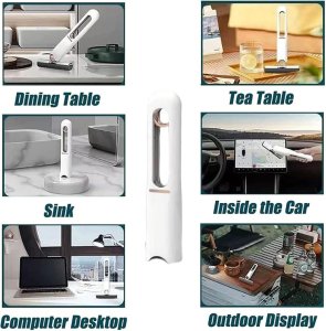 Compact SelfSqueeze Short Mop with WashFree Mini Design Strong Absorbency and 1 Cotton Head  Ideal for Bathroom Kitchen and Table Cleaning