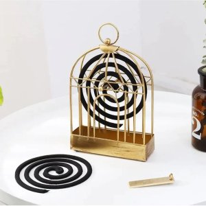 Durable VintageStyle Mosquito Coil Holder Stand for Home and Office Use