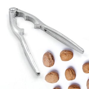LUXURY WALNUT CRACKER  PREMIUM DIECAST STAINLESS ALLOY TOOL FOR OPENING ALL TYPES OF NUTS INCLUDING WALNUTS.