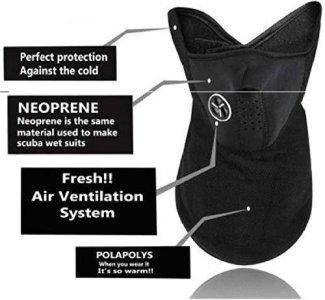 BIKE RIDING & CYCLING ANTI POLLUTION DUST SUN PROTECION HALF FACE COVER MASK