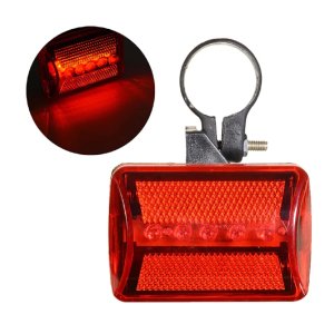 SAFETY FLASHING LIGHT 5 LED LIGHT 1 PIECE RED LIGHT