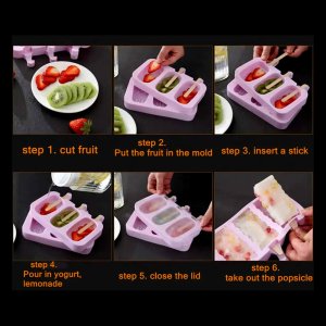 SILICONE POPSICLE MOLDS