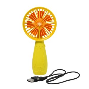 Portable Rechargeable Handheld Mini Fan with Foldable Design  Ideal for Personal Use Desk or Hand Bar Batteries Not Included