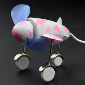 High Flyer USB Fan: A Unique Energy Saving Laptop & Computer Desktop Companion in Plane Shape