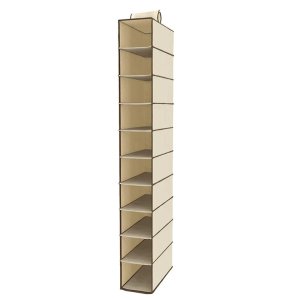 10Tier Folding Storage Rack: A SpaceSaving Cloth Wardrobe Organizer