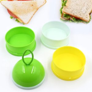 Green 3Layer Lunch Box with Innovative Bite Sized Design and Separate Liquid and Food Compartments