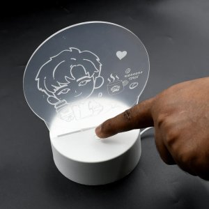 Innovative 3D LED Night Light: A Unique and Practical Lighting Solution for Your Bedroom or Bedside