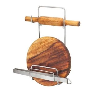 STAINLESS STEEL CHAKLA BELAN STAND