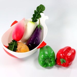 PLASTIC WASHING BOWL WITH BUILTIN STRAINER FOR RICE PULSES FRUITS VEGETABLES NOODLES AND PASTA