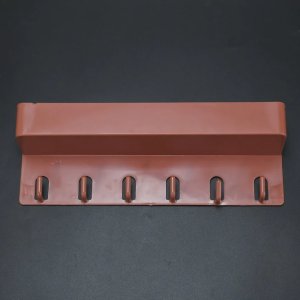 Versatile 6Hook Stand for Keys and More: Ideal for Home and Bathroom Use