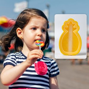 DURABLE PINEAPPLE SHAPE ICE CANDY CREAM