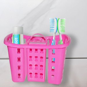 TOOTHBRUSH TOOTHPASTE BATHROOM ORGANIZER STAND 4IN1 HOLDER