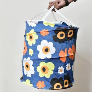 Versatile Canvas Bag for Laundry Toy Storage and Household Organization