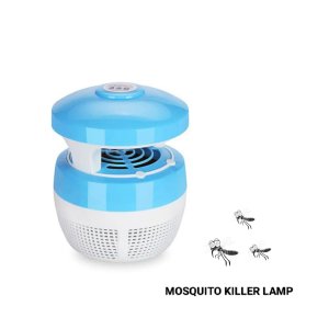 USB POWERED MOSQUITO KILLER LAMP WITH LED TRAP FOR REPELLING AND ELIMINATING VARIOUS INSECTS SUCH AS MOTHS WASPS FLIES TERMITES AND MORE.