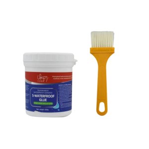 Waterproof Gel with 300g Transparent Glue and Brush for Outdoor Bathroom Wall Tiles Windows and Roofs  Ultimate Leak Protection and Roof Sealant