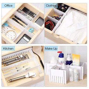 ADJUSTABLE DRAWER ORGANIZER AND KITCHEN BOARD DIVIDER